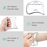 Professional GuaSha Massage Tools Stainless Steel Gua Sha Scraping Massage Tool IASTM Tools Great Soft Tissue Mobilization Tool
