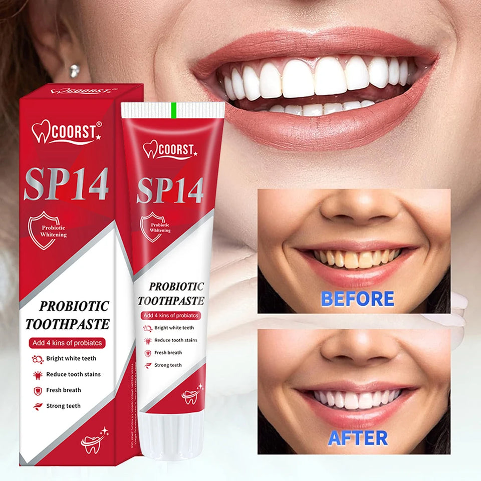 Hydroxyapatite Whitening Toothpaste – 120g Gentle Mint Stain Removal & Breath Freshening Oral Care