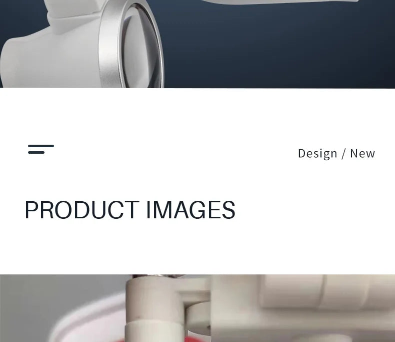 Dental Surgical Loupes with LED Headlight – 2.5X/3.5X Binocular Magnifier with Adjustable 5W Lamp