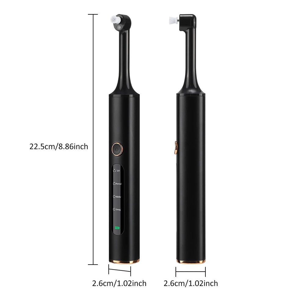 Electric Ultrasonic Teeth Cleaner – Dental Plaque Remover, Tartar & Stain Polisher with Oral Irrigator Whitening Kit