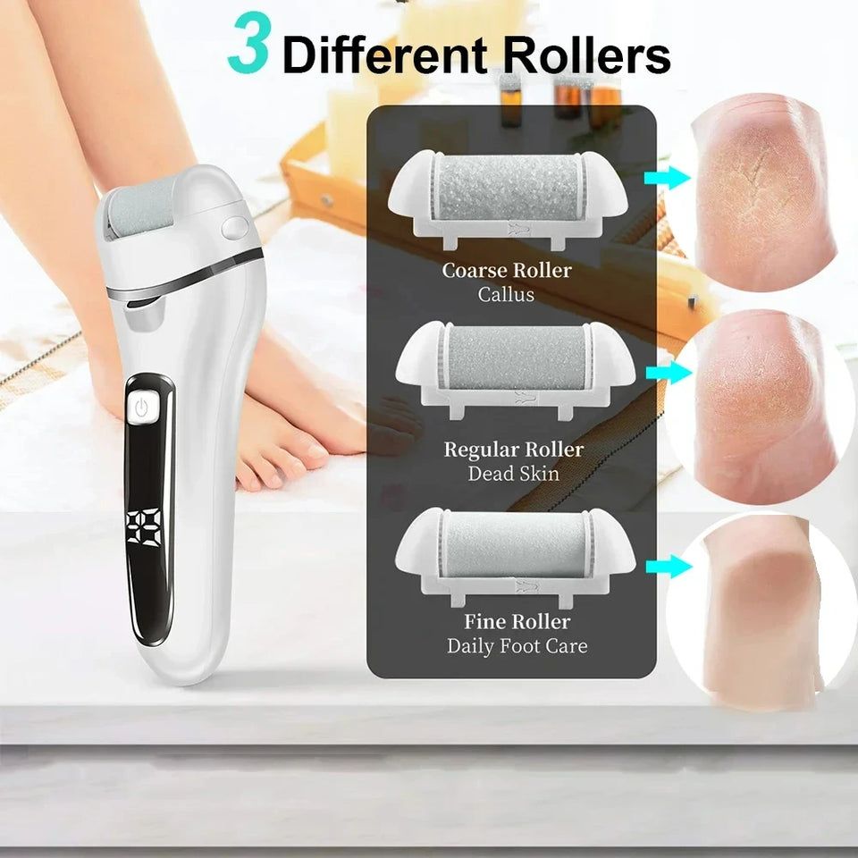 Electric Pedicure Foot File – Professional Grinding Tool for Callus & Dead Skin Removal