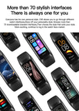 AMOLED Smart Fitness Watch – Waterproof Health Tracker with Heart Rate, SpO2 & Sports Modes for Men & Women