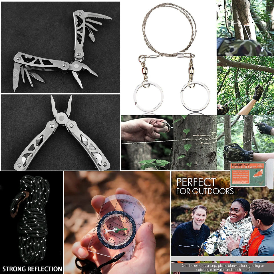 Tactical First Aid Kit – Compact IFAK Medical Bag for Car, Camping, Survival & Self-Defense | EDC Emergency Pouch