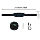 Smart USB Rechargeable Abdominal Toning Belt – Muscle Trainer & Massager