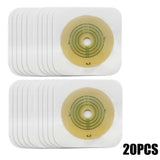 Open Clip Ostomy Bags – Two-Piece Drainable Colostomy & Ileostomy Pouches with Hoop & Loop Closure for Stoma Care