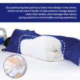 Lefeke Positioning Bed Pad with Reinforced Handles – Multipurpose Turning & Repositioning Sheet for Elderly Patients