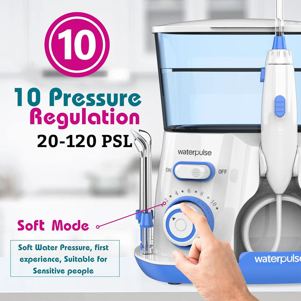 High-Pressure Oral Irrigator – 800ML Electric Dental Water Flosser for Deep Teeth Cleaning & Gum Care