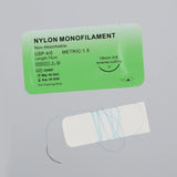 Medical Nylon Monofilament Suture Kits 4/0 – Individually Wrapped Veterinary & Practice Sutures for Training (1–100pcs)
