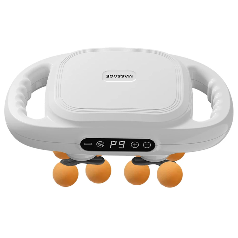 12-Head Fascia Massage Gun – High-Frequency Deep Tissue Muscle Massager