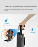 Foldable Walking Stick with Seat – Multi-Functional Non-Slip Crutch Chair for Elderly & Outdoor Use