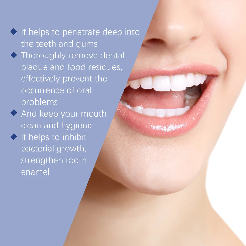 EELHOE Teeth Whitening Powder – 5-Day Stain & Tartar Remover, Fresh Breath, Yellow Teeth Cleaner (50g)