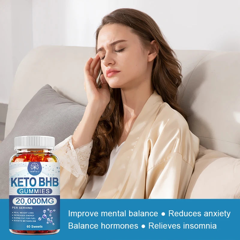 BHB Keto Gummies for Weight Loss – Slimming Support for Men & Women, Body Shape Management & Detox