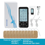 36 Mode Electric EMS Muscle Stimulator Tens Massager Acupuncture Body Massage Pulse Therapy Slimming Machine Electrostimulator