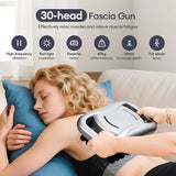 30-Head Massage Gun – High-Frequency Vibration Deep Tissue Muscle Massager