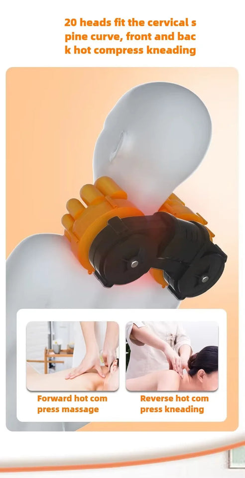 Electric Full Body Massage Mattress with Heat & Airbag Cushion