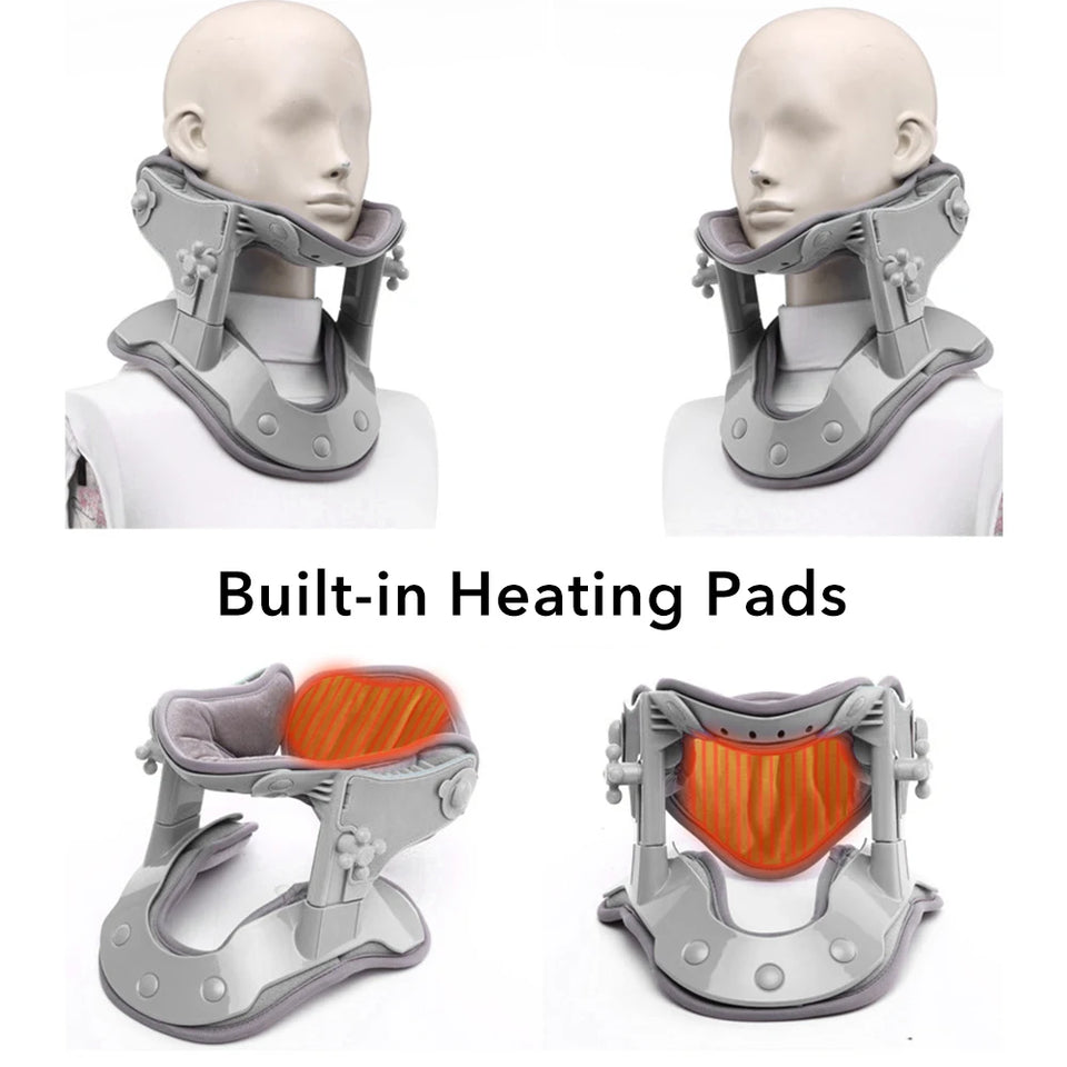 Inflatable Cervical Neck Traction Device – Adjustable Spine Stretcher & Pain Relief Collar