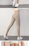 2024 Seamless Peach-Lift Yoga Pants – High-Waist Breathable Fitness Leggings for Women