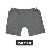 Wearable Urine Bag Pants with Double Pocket – Large Capacity Portable Ostomy Underwear for Elderly & Post-Surgery Care