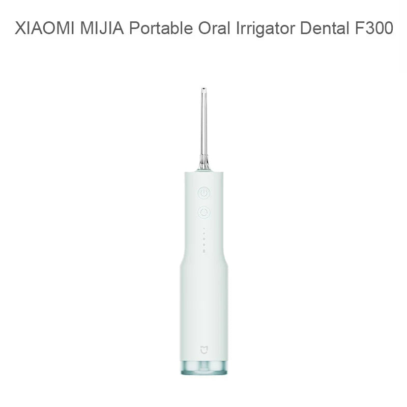Xiaomi Mijia MEO703 Portable Oral Irrigator F300 – Electric Water Flosser with 240ml Tank, 4 Modes, IPX7 Waterproof