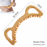 Wooden Massage Tools Wood Lymphatic Drainage Massager Anti Cellulite Body Shaping Tools for Beauty, Gua Sha, Sore Muscle Relief