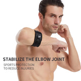 GOUNOD Adjustable Elbow Support Strap – Compression Brace for Tennis, Golf, & Lateral Epicondylitis Pain Relief (1PC/2PC)