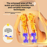 Upgrade Electric Full Body Massage Chair Neck Back Waist Leg Vibration Kneading Shiatsu Cushion Seat Relaxation Trapezius Massag