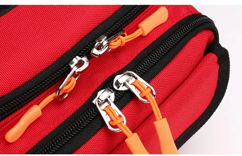 Outdoor First Aid Waist Bag – Empty Medical Organizer for Travel, Camping & Emergency Survival