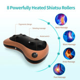 Head Massager Car Home Cervical Shiatsu Massage Neck Back Waist Body Electric Multifunctional Massage Pillow Cushion