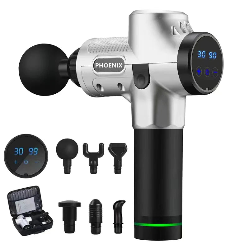 Phoenix A2 Massage Gun – Deep Tissue Muscle Massager for Pain Relief & Full Body Relaxation