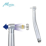 High-Speed LED Dental Handpiece – Straight Turbine Drill with Electric Motor for Dentistry