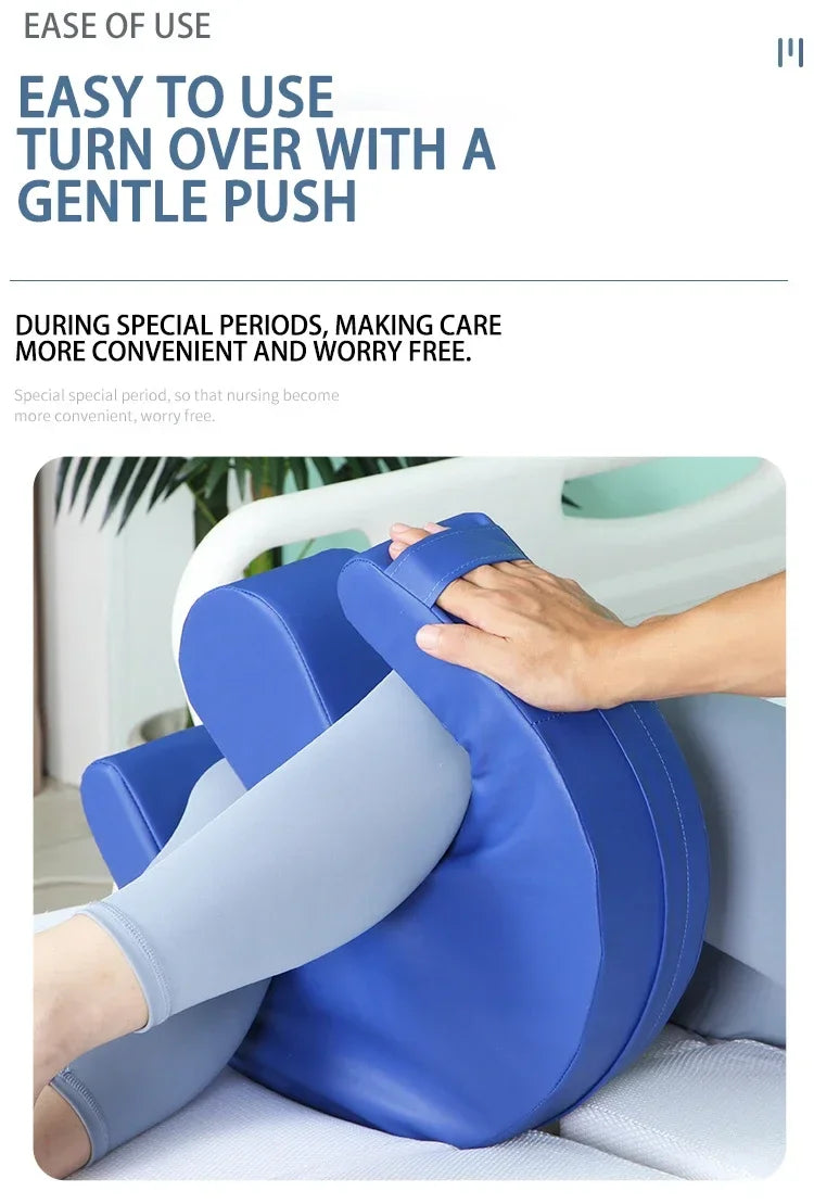 Bedridden Patient Turnover U-Pillow – Leg Support & Positioning Pad for Elderly Nursing & Rehabilitation