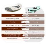 Electric Lumbar Traction Massager Inflatable Back Stretcher Device Adjustable Vibration Waist Massager Waist Spine Support Back