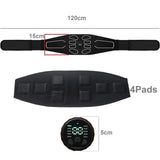 120cm Abdominal Massager Waist Belt Fitness Equipment Muscle Toner Abdominal Muscle Training