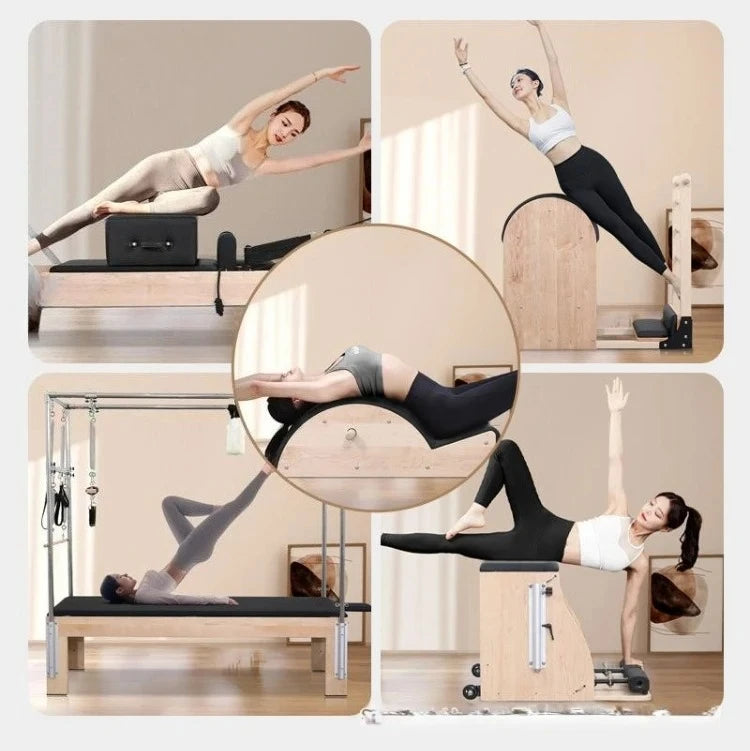 Multi-Functional 3-in-1 Pilates Reformer Machine – Yoga & Body Shaping Equipment