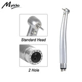 High-Speed LED Dental Handpiece – Straight Turbine Drill with Electric Motor for Dentistry