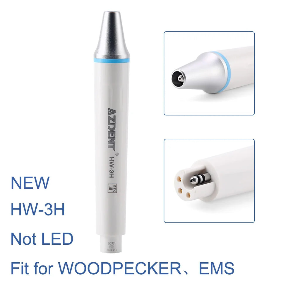 AZDENT Ultrasonic Piezo Scaler Handpiece – Compatible with EMS, DTE, WOODPECKER, SATELEC, VRN (135° Sterilizable)