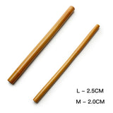 Natural Bamboo Massage Stick Wood Therapy Stick Gua Sha Massage Wood Therapy Tools for Body Contour Cupping Gua Sha Massager