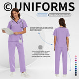 Women’s Medical Nurse Scrubs Set – Unisex Hospital, Clinic, Surgical & Spa Uniforms for Healthcare Professionals