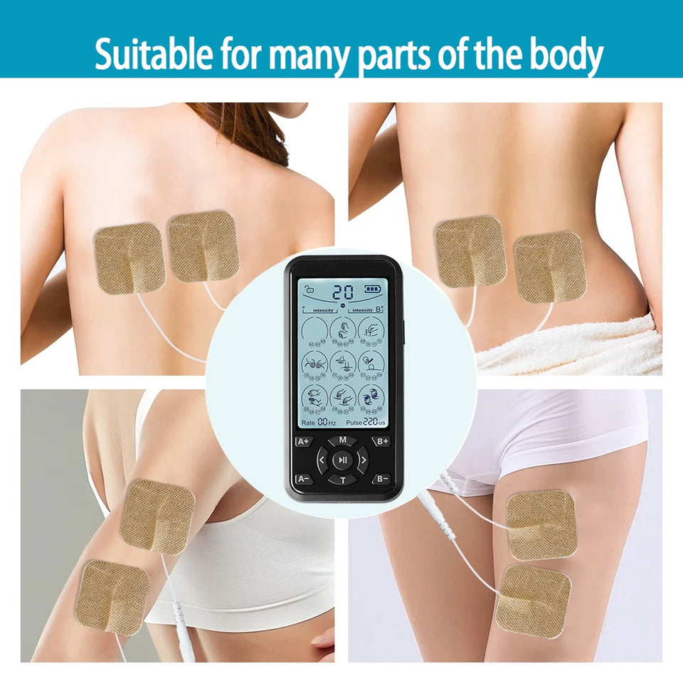 36 Mode Electric EMS Muscle Stimulator Tens Massager Acupuncture Body Massage Pulse Therapy Slimming Machine Electrostimulator