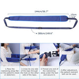 Lefeke Quick-Release Roll Belt – Safety Positioning Harness for Wheelchair & Bed Elderly Care