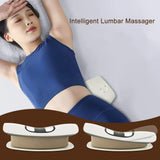 Electric Lumbar Traction Massager Inflatable Back Stretcher Device Adjustable Vibration Waist Massager Waist Spine Support Back