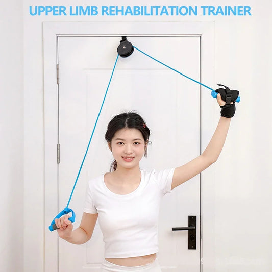 Shoulder Joint Exercise Pulley – Upper Limb Rehabilitation Rope for Elderly Stroke & Frozen Shoulder Therapy