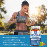 BHB Keto Gummies for Weight Loss – Slimming Support for Men & Women, Body Shape Management & Detox