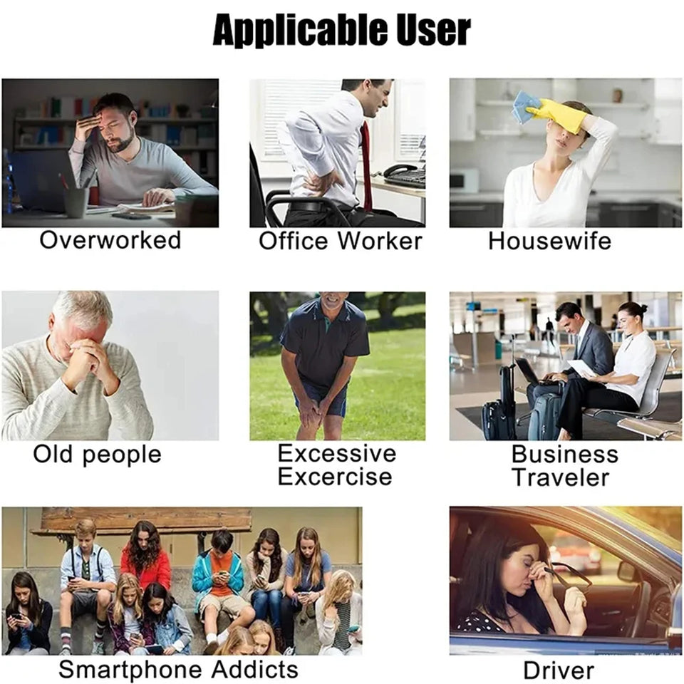 Electric Acupuncture Stimulator Machine Electrical Nerve Muscle Stimulator 6 Channels Output Patch Massager Health Care KWD808-I