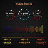 Electrical Muscle Stimulator Massager – Abs, Buttocks, Arms, Legs & Hips Toner for Fitness Training