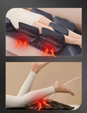 Upgrade Large Area Vibration Airbag Swing Heated Neck Massager Full Body Massage Mat Mattress Traction Lumbar with Remote Contro