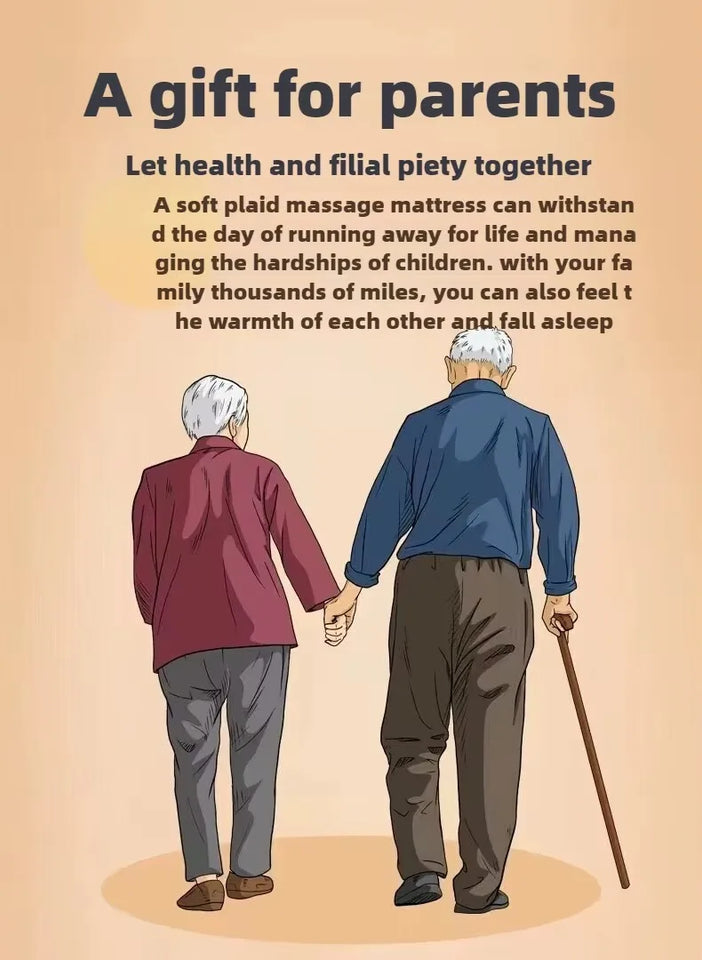 Electric Full Body Massage Mattress with Heat & Airbag Cushion