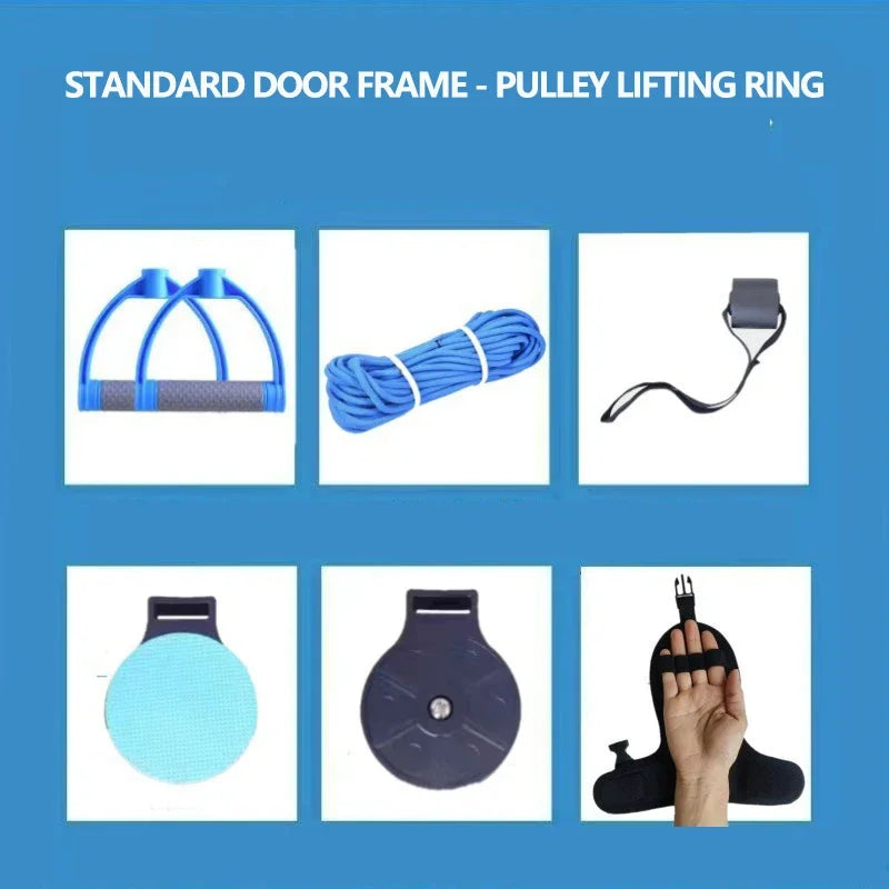 Shoulder Joint Exercise Pulley – Upper Limb Rehabilitation Rope for Elderly Stroke & Frozen Shoulder Therapy
