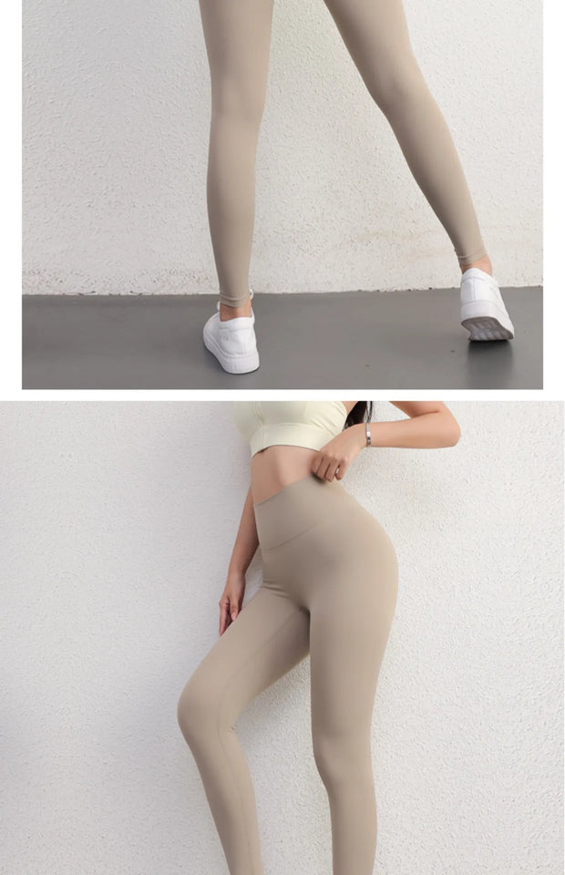 2024 Seamless Peach-Lift Yoga Pants – High-Waist Breathable Fitness Leggings for Women
