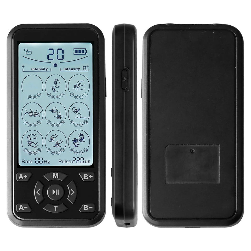 36 Mode Electric EMS Muscle Stimulator Tens Massager Acupuncture Body Massage Pulse Therapy Slimming Machine Electrostimulator